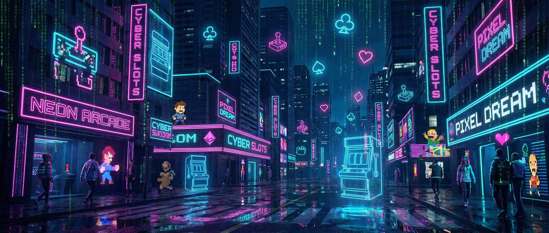 pg游戏 - 霓虹城赛博朋克游戏世界